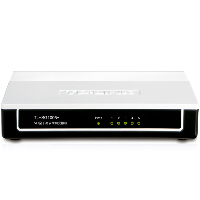 TP-LINK TL-SG1005+ 5口千兆交换机 小型网络环境的得力助手